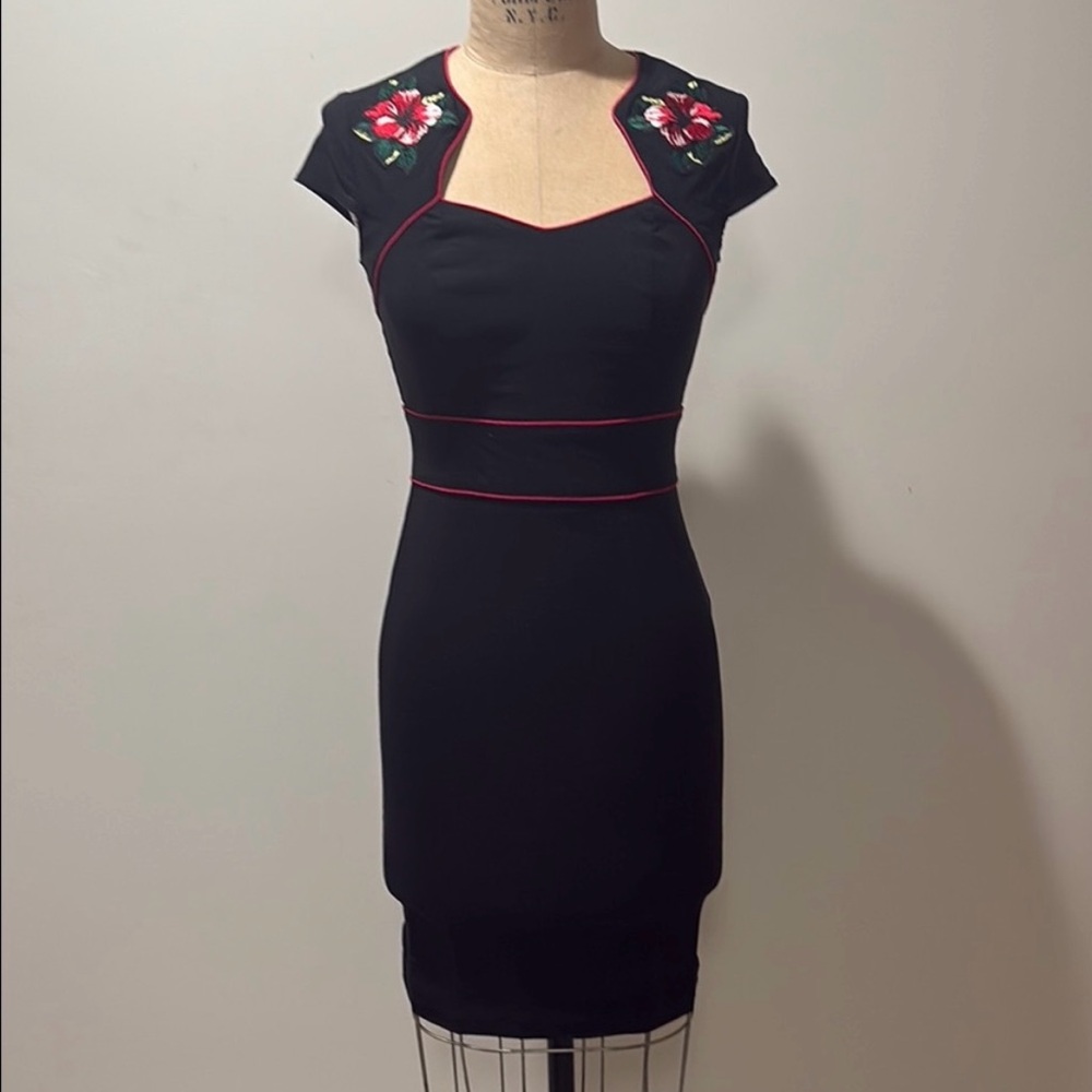 Hell Bunny Vixen wiggle dress